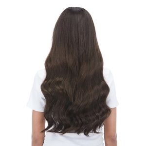 BELLAMI SILK SEAM 240G 22" DARK BROWN (2) HAIR EXTENSIONS